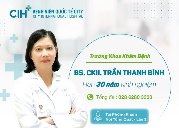 BS.CKII. Trần Thanh Bình - Trưởng Khoa Khám Bệnh