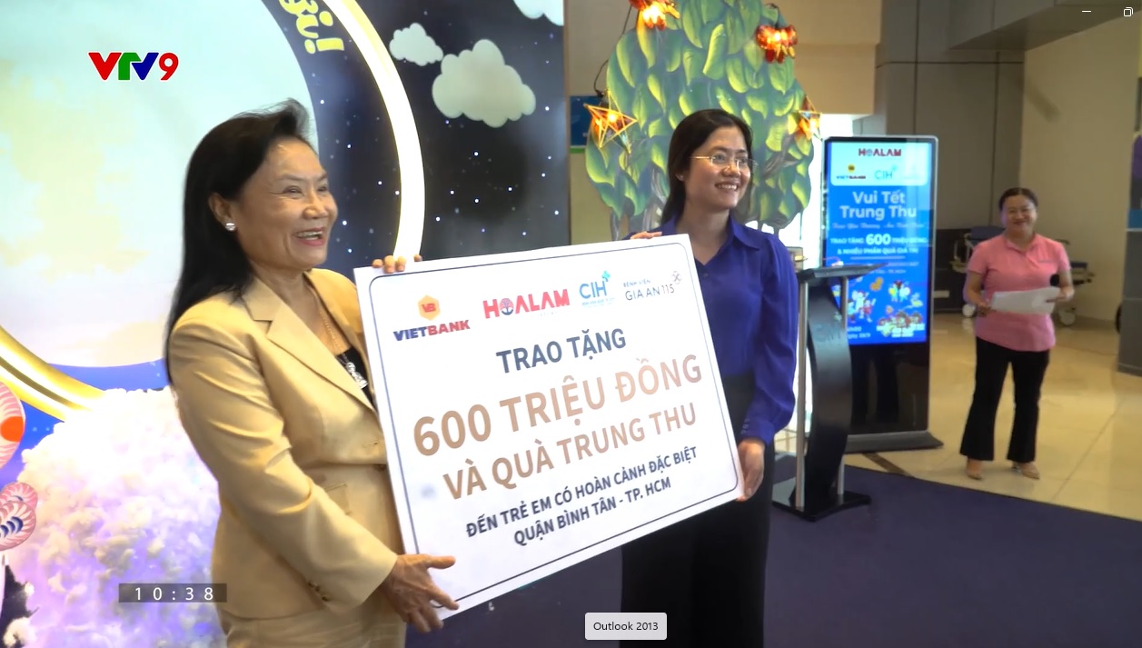 VTV9 - Tập đoàn Hoa Lâm trao quà và học bổng cho Trẻ em có hoàn cảnh khó khăn