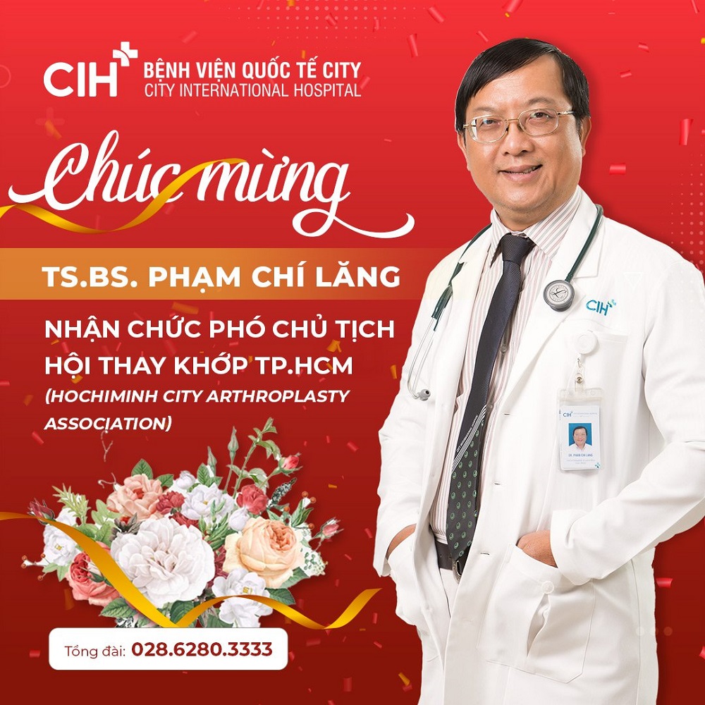 Chúc mừng TS.BS. Phạm Chí Lăng đảm nhiệm vị trí Phó Chủ Tịch Hội Thay Khớp TP.HCM 