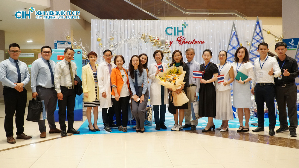 Bệnh viện Quốc tế City đón tiếp Tập đoàn y tế BHC (Băng Cốc Thái Lan), iCitizen đến thăm và làm việc
