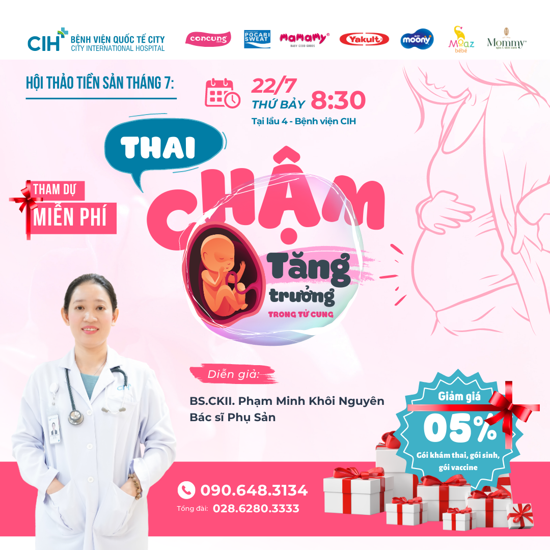 Chương trình tiền sản "Thai chậm tăng trưởng trong tử cung"