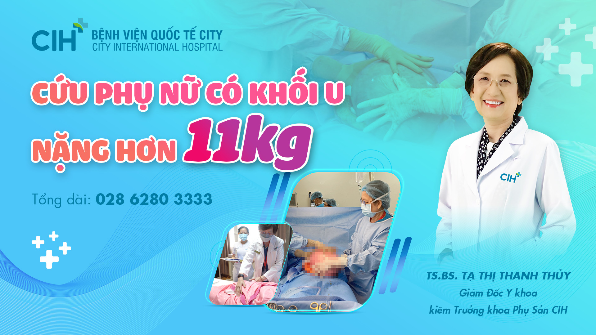 Truyền hình Tuổi Trẻ - Phẫu thuật lấy khối u 11 kg cho nữ bệnh nhân 
