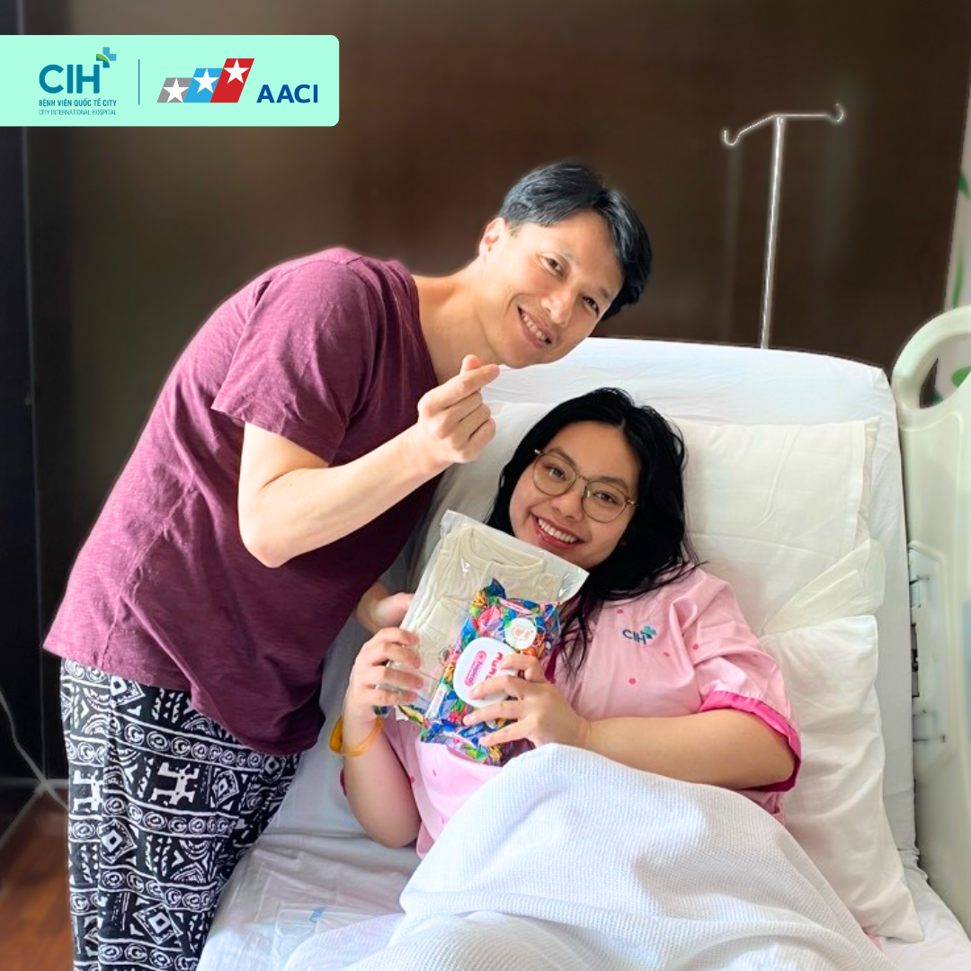 Gia đình hot Tiktoker Mia In Korea sinh con nghỉ dưỡng 5.0 tại CIH